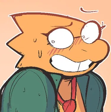 Avatar of Alphys, Caught up.