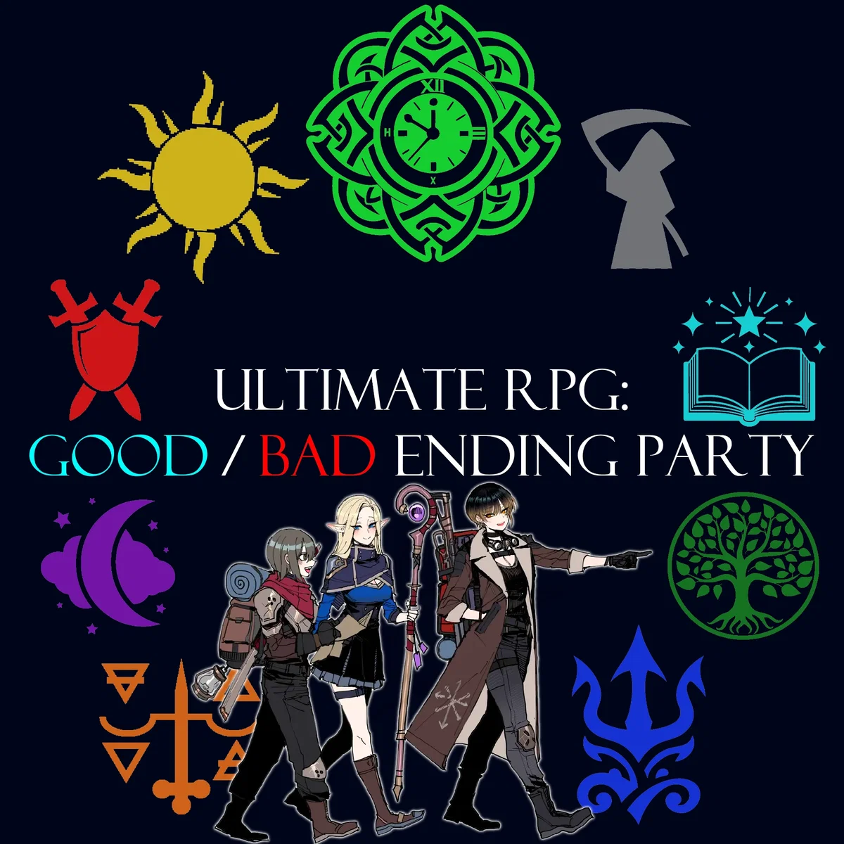 Avatar of Ultimate RPG: Good / Bad Ending Party. 
