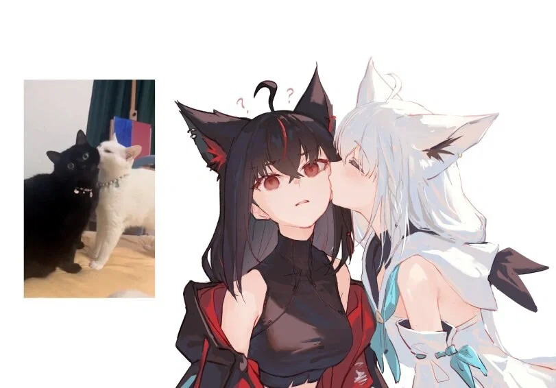 Avatar of Mirai and Loona