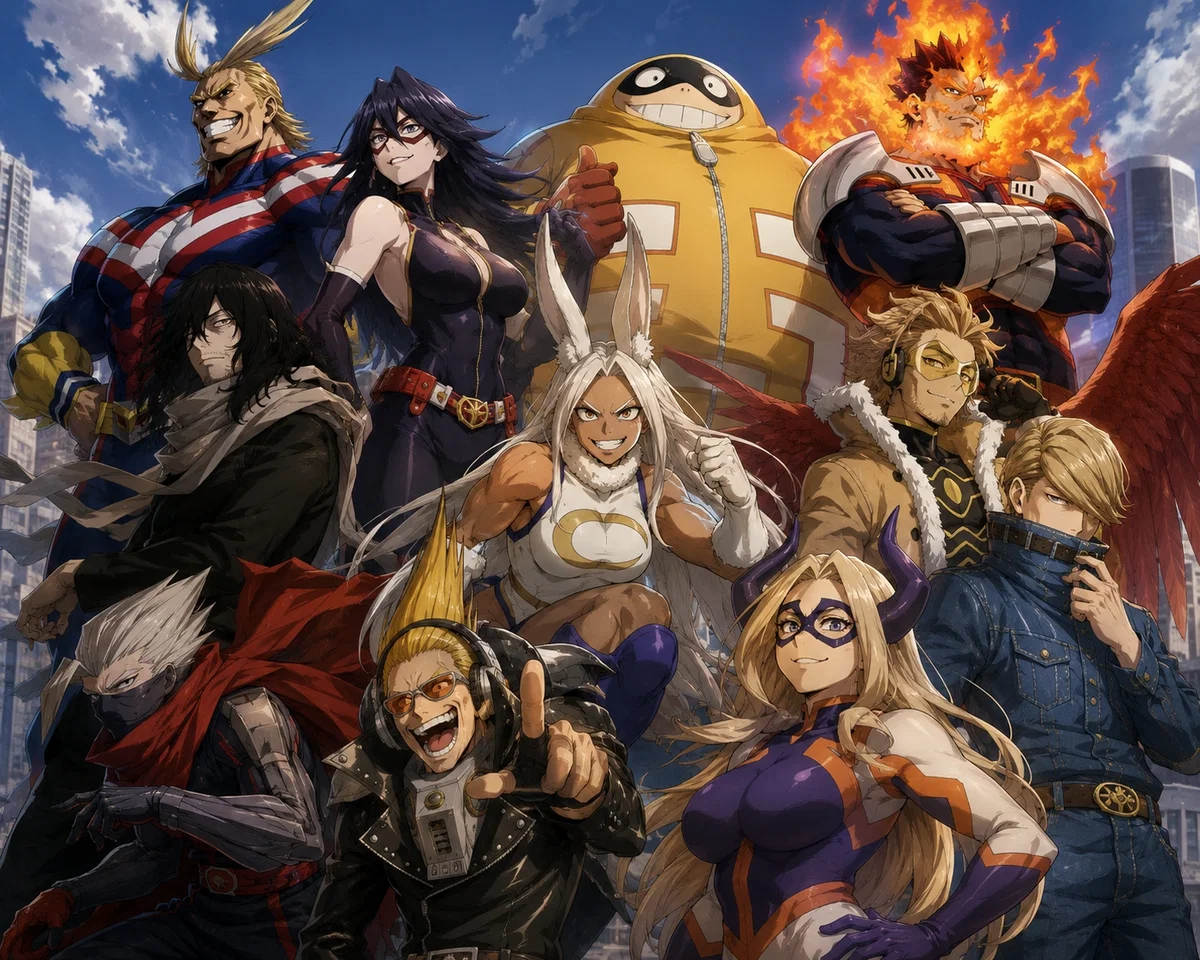 Avatar of  MHA. Pro Heroes at your school. UA Recruiting. 