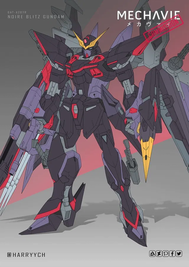 Avatar of ZGMF-2077R Noire Blitz Gundam