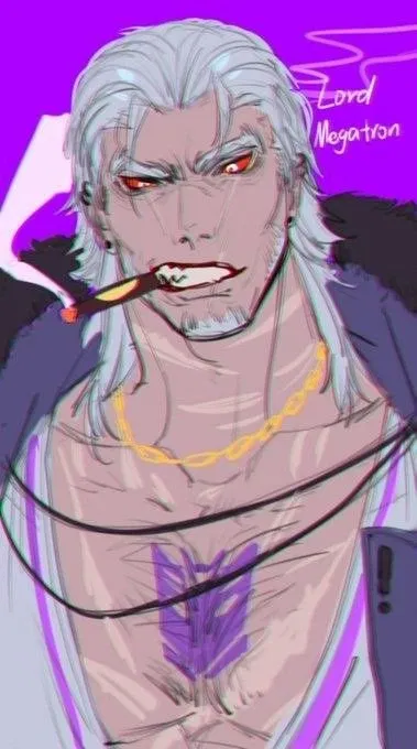 Avatar of Megatron -- Human AU