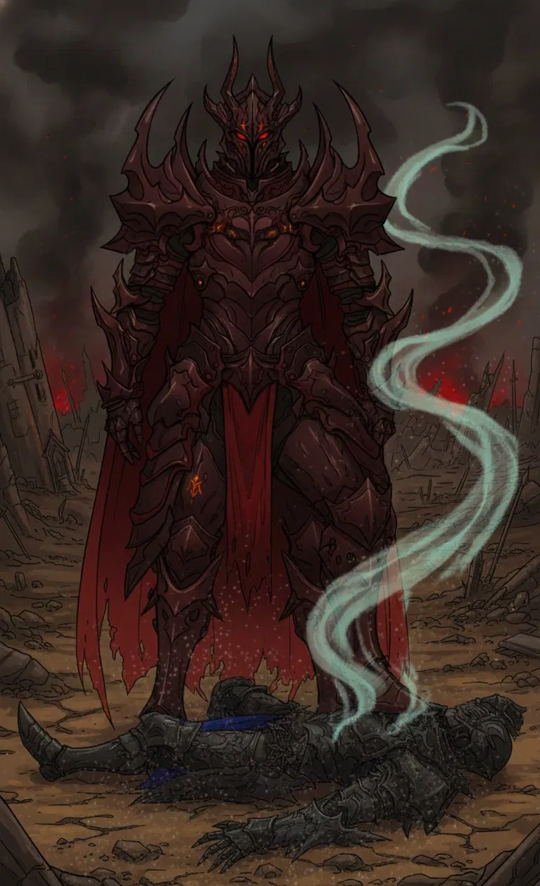 Avatar of The night a forgotten hero dies...so that a necessary monster can be born.