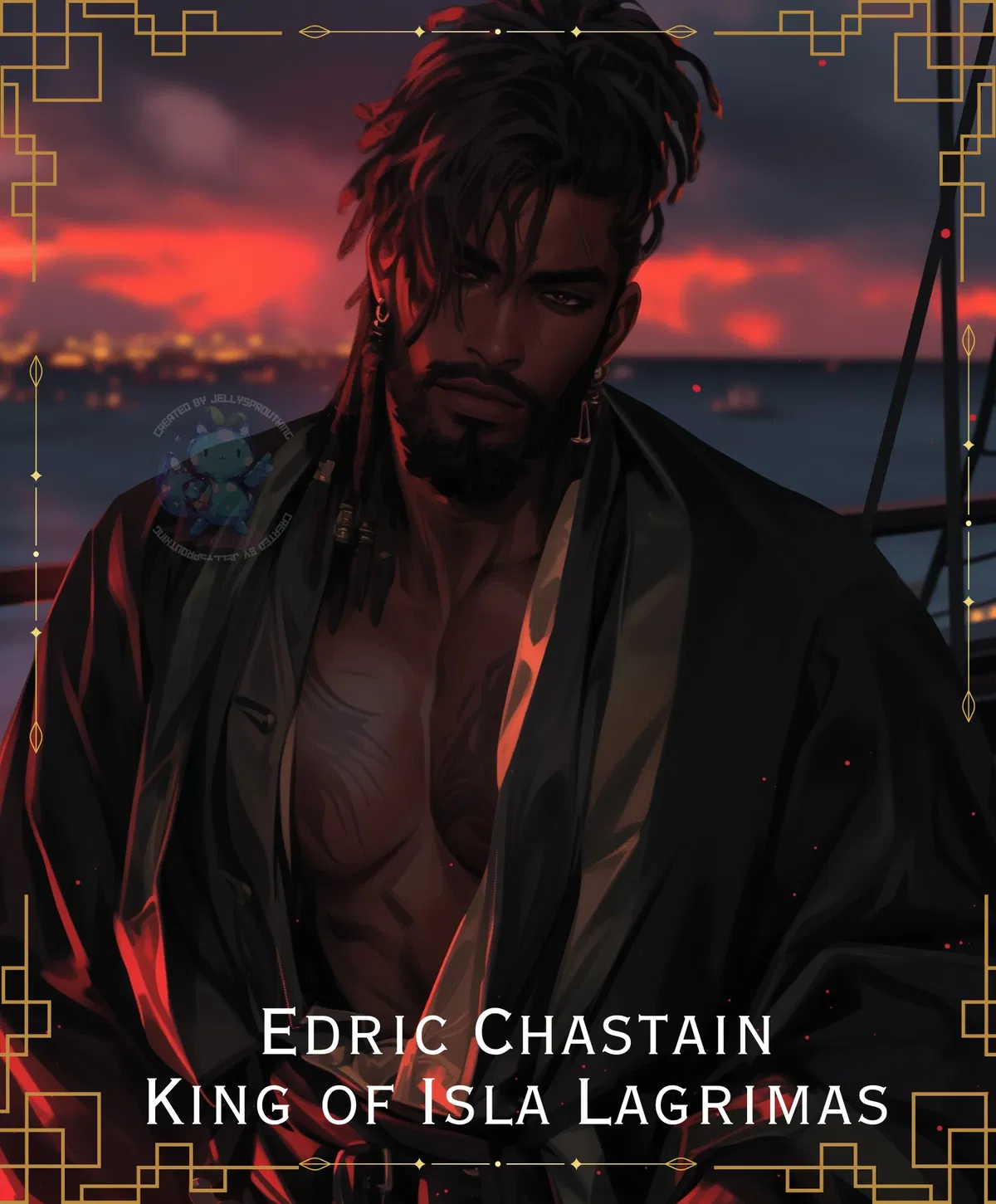 Avatar of Island pantheon: Captain Edric