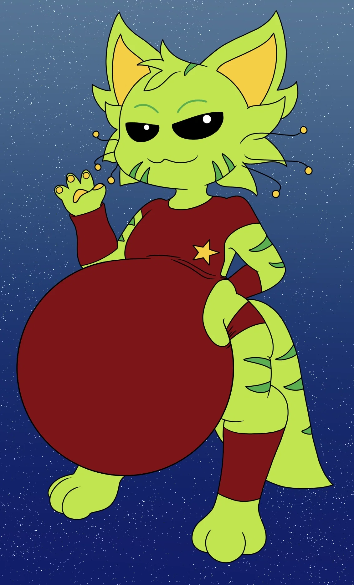 Avatar of Gnarpy - Big Bellied Alien Cat