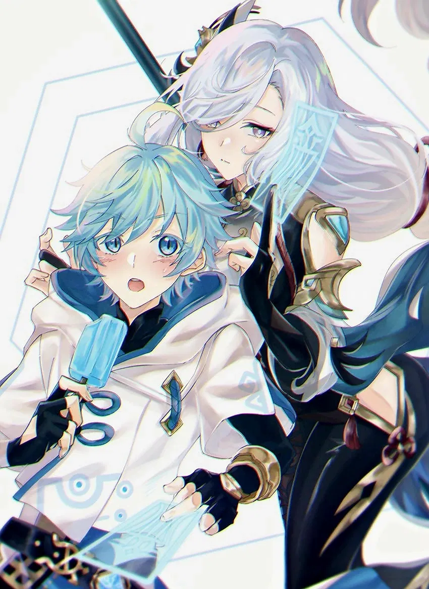 Avatar of Yandere Exorcists Shenhe and Chongyun | Genshin Impact