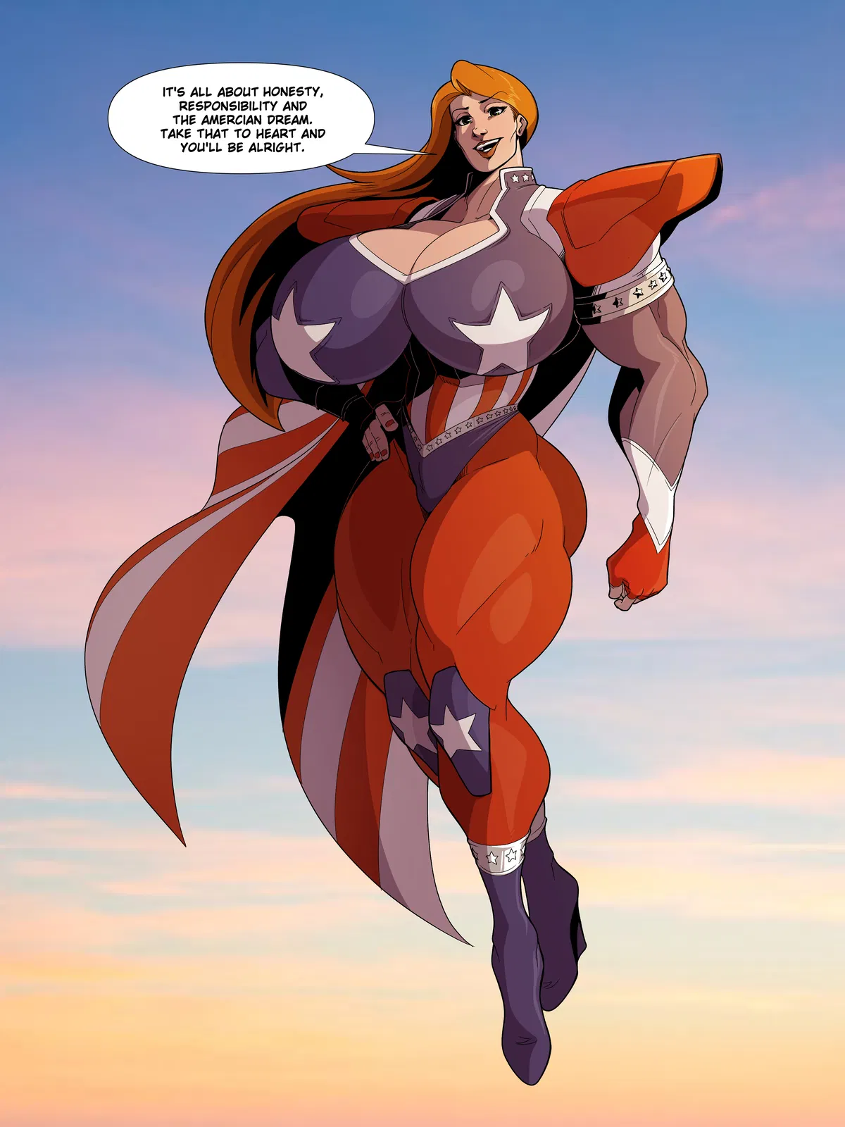 Avatar of America Dream (Ultimate Avengers AU)