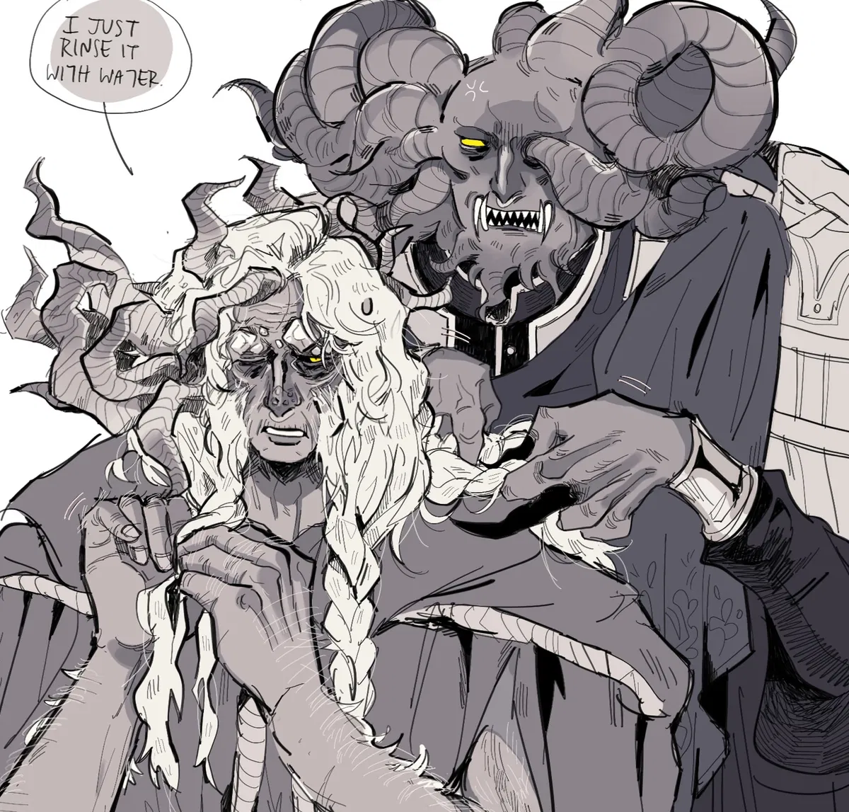 Avatar of Morgott and Mohg
