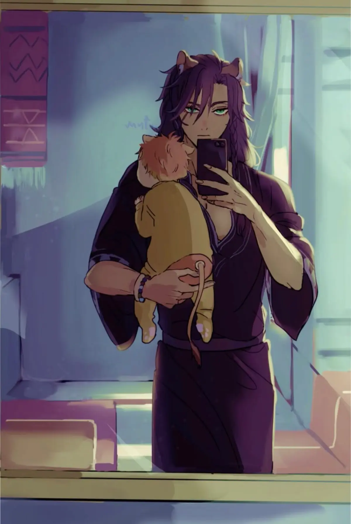 Avatar of Leona | lazy morning with the cub