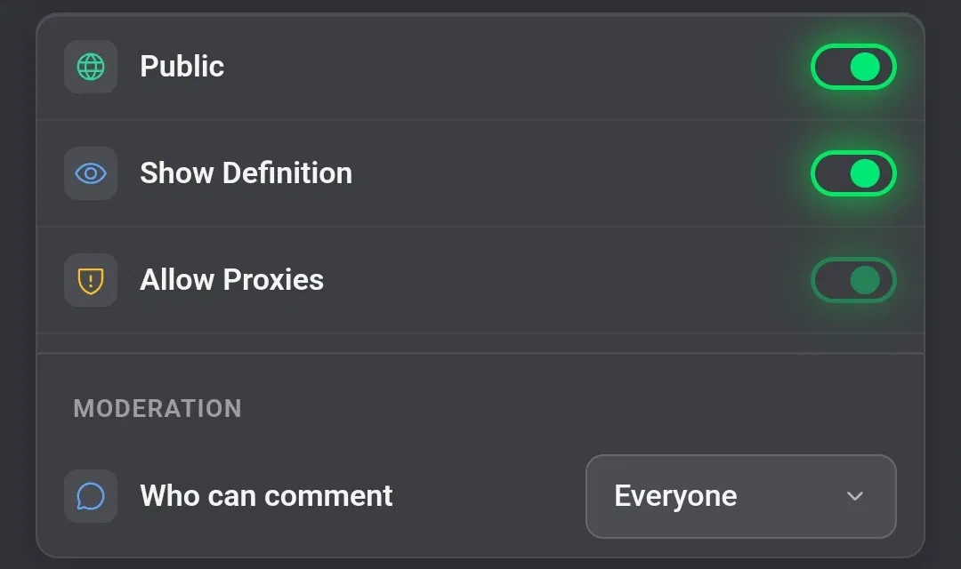 Avatar of Definitions for my slop are now public
