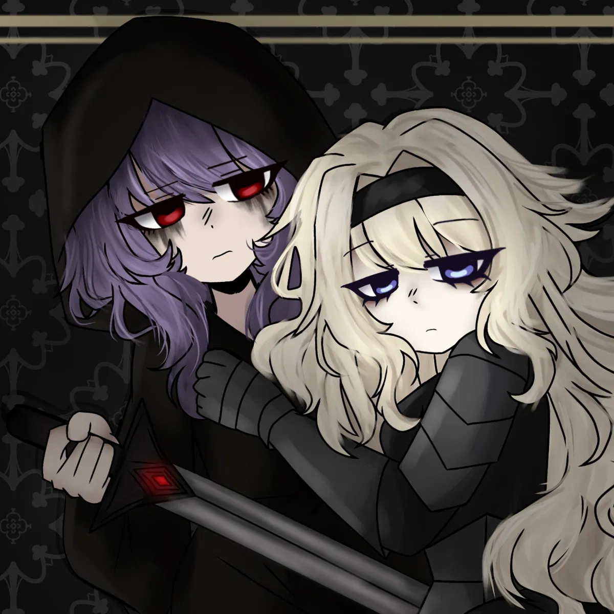 Avatar of Catherine and Jeanne (BLACK 𝙎𝙊𝙐𝙇𝙎 AU)