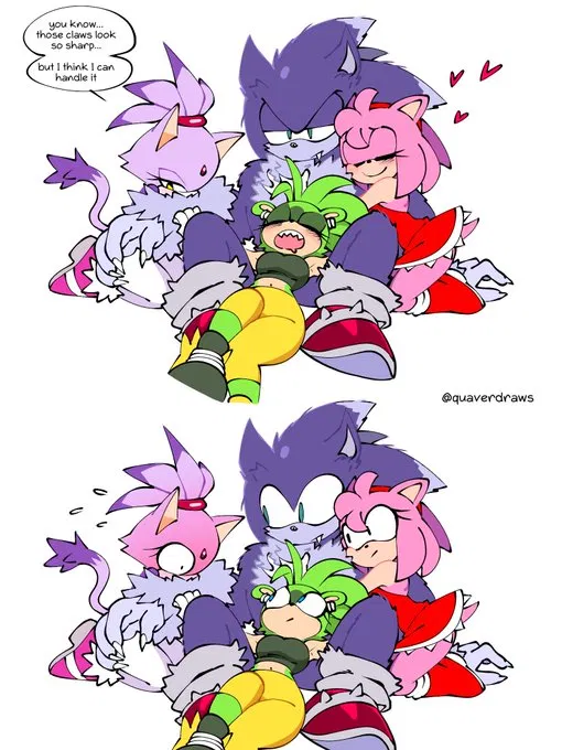 Avatar of blaze, surge and amy