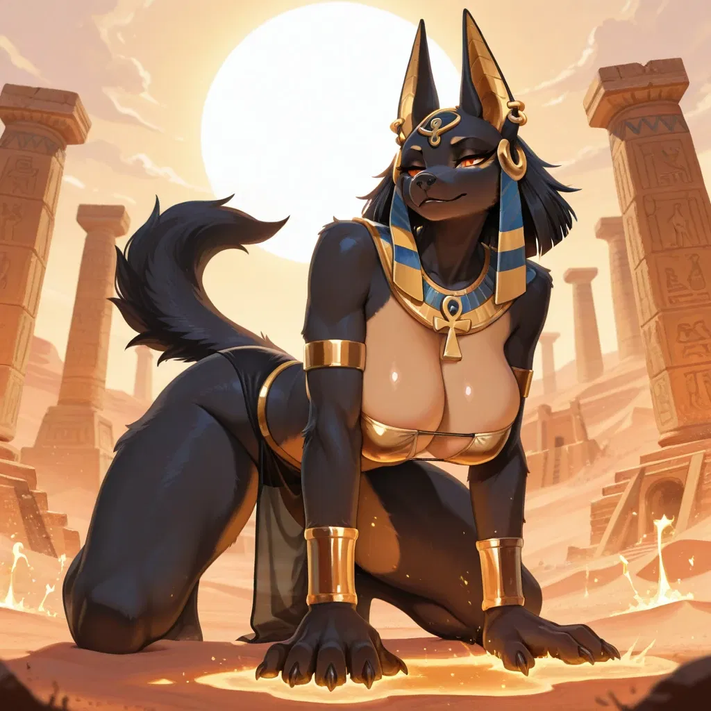 Avatar of Anubis — Jackal Queen of Judgment
