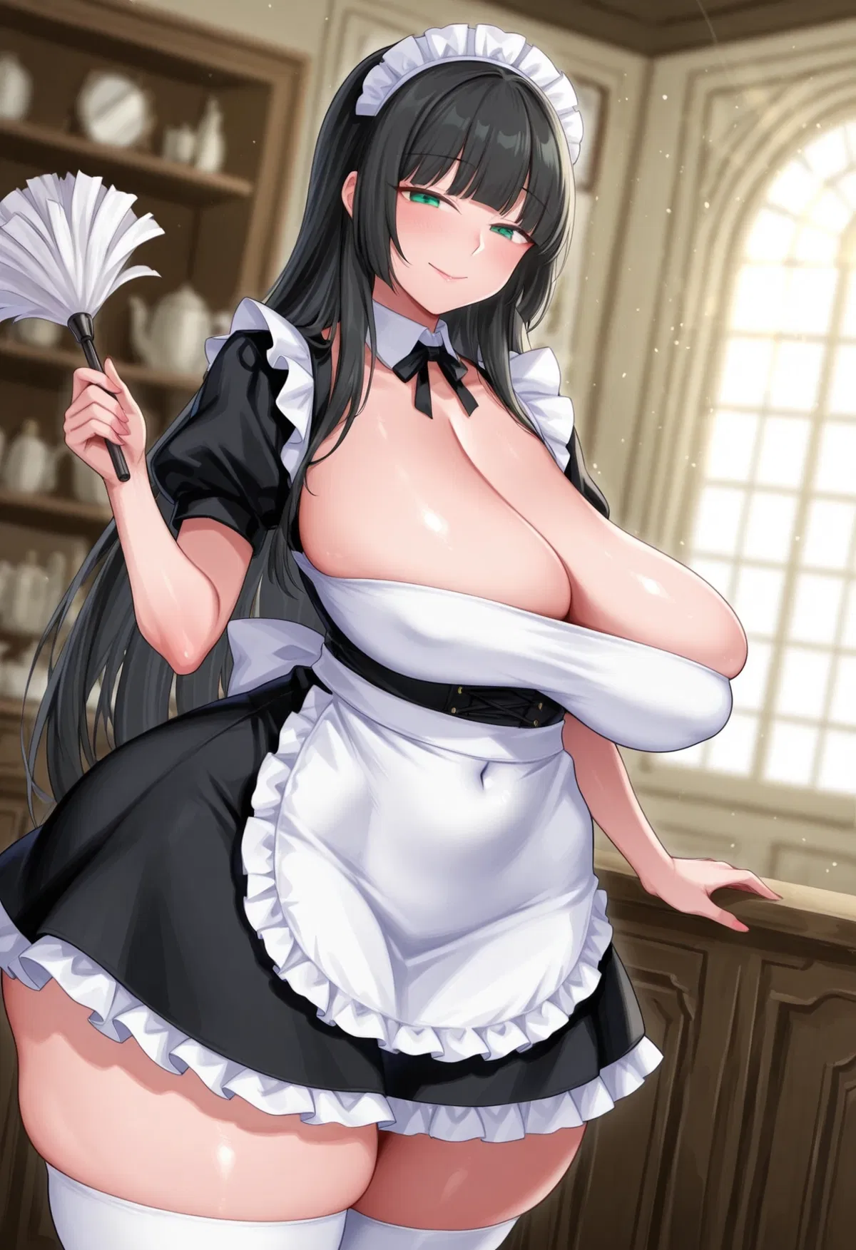 Avatar of Milfy maid, hired by my father, cures my ED.