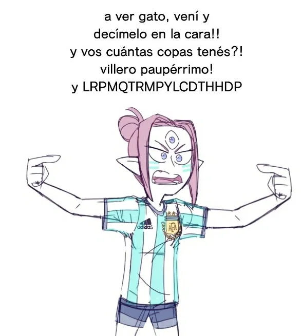 Avatar of Boscha Argentina - Arguring after the match