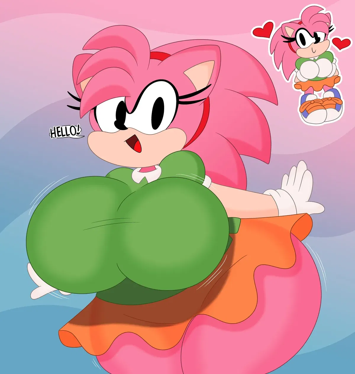 Avatar of Classic Amy Rose [Mainline Universe Games, Prime, And The IDW Comics]