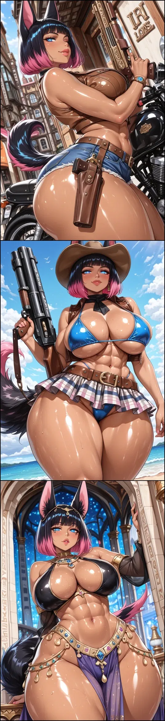Avatar of Deity Outlaw Cowgirl | (TWEFY) Lady Anubis