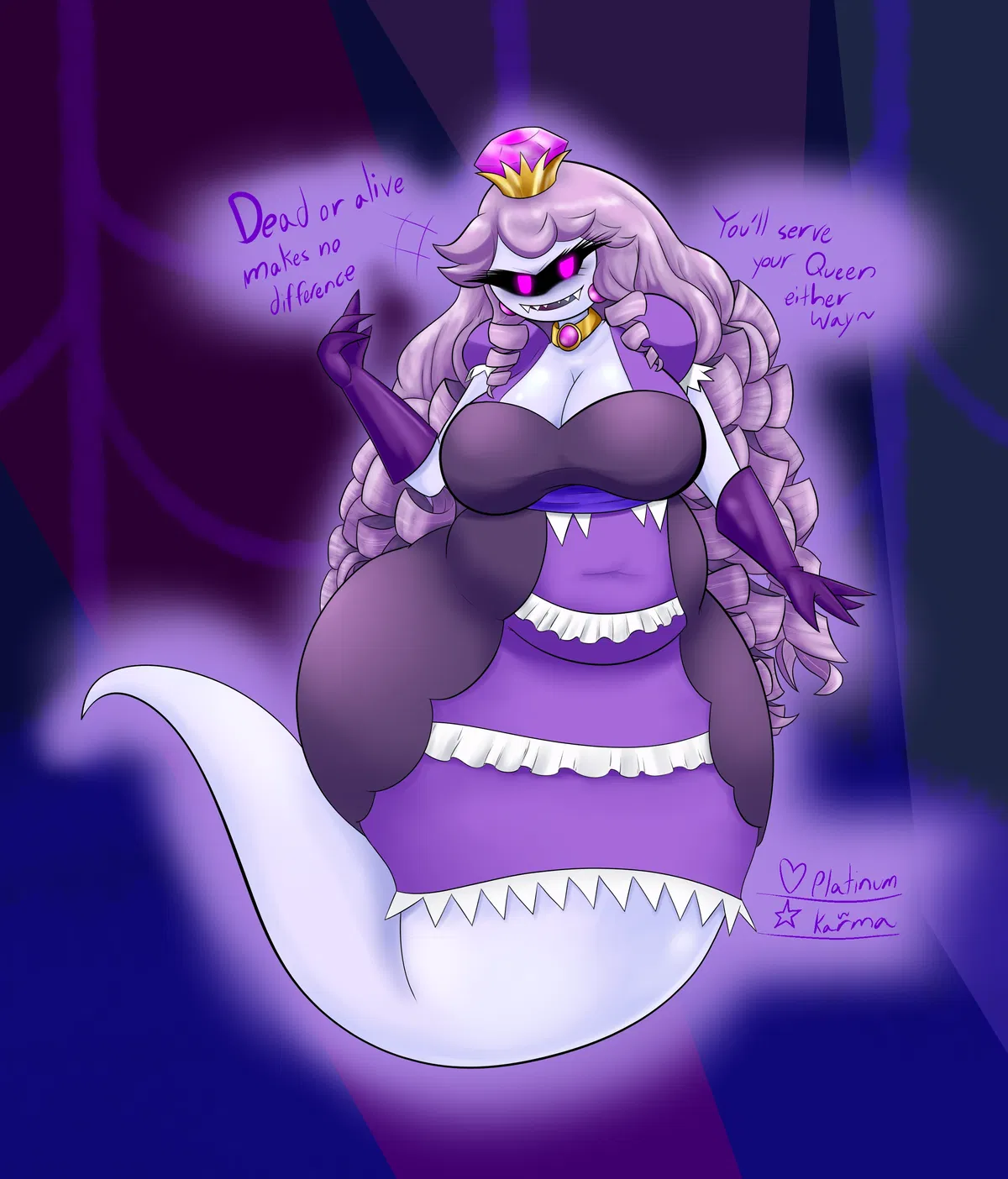 Avatar of Queen Boo - [Art created by CapnKarma on new grounds.com]