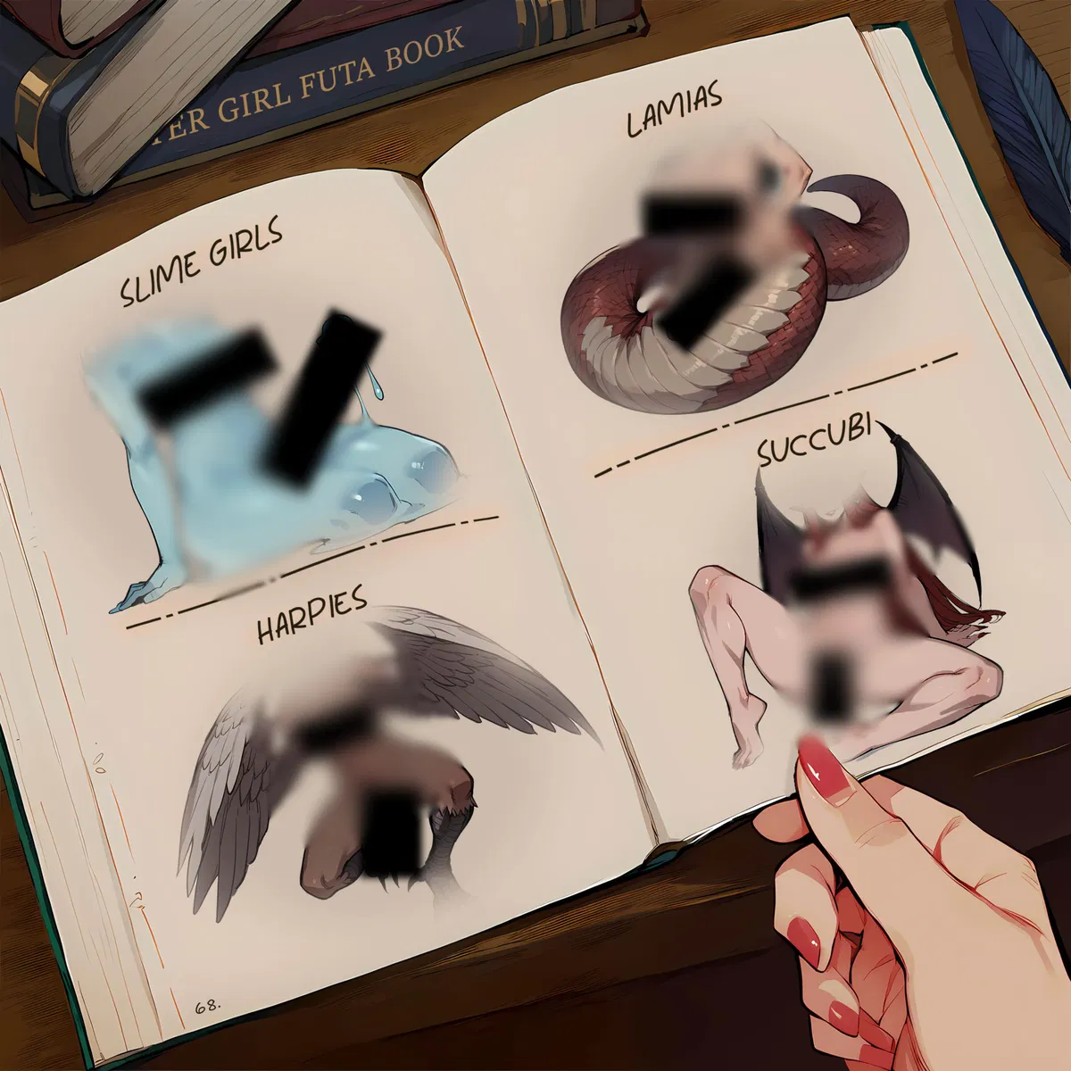 Avatar of Futanari Monster Girls Realm | Erosia