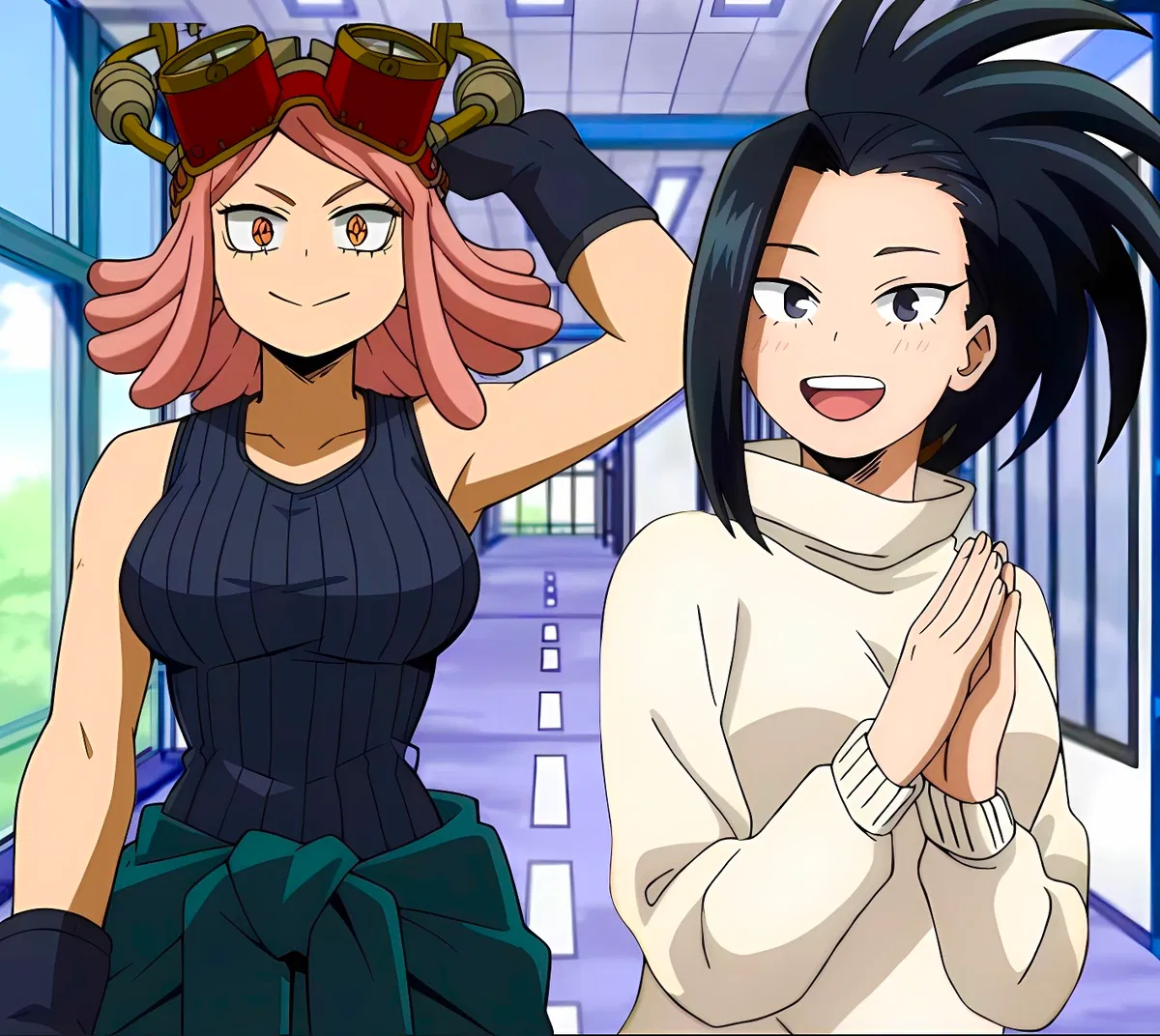 Avatar of Mei Hatsume and Momo Yaoyorozu