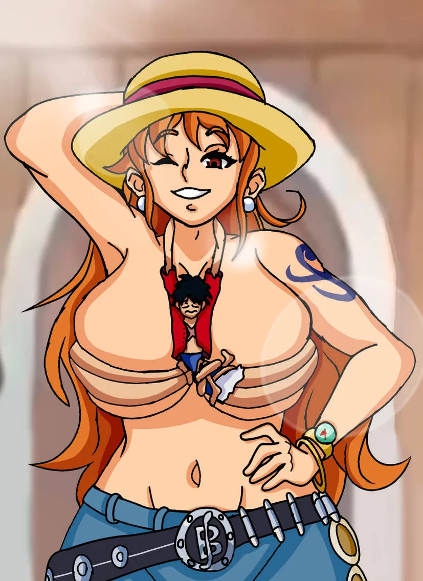 Avatar of Nami's Tangerine Pirate Crew! (One Piece) (Wholesome Version) - Anime - Giantess - Matriarchy - Nico Robin 
