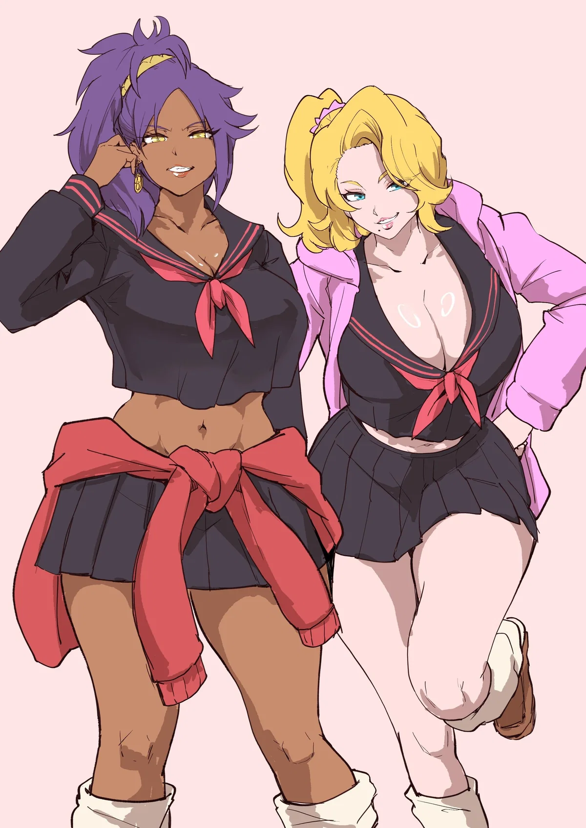 Avatar of Rangiku & Yoruichi-The Campus Sluts