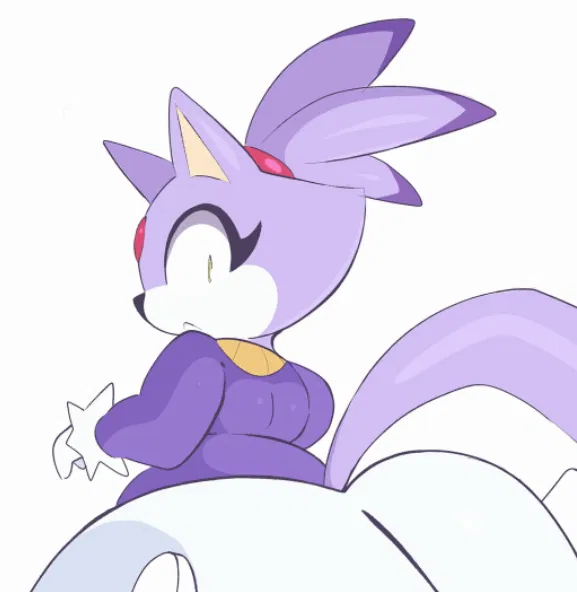 Avatar of Princess Blaze helps you unwind after a grueling day... | A Remaster of "Blaze The Cat (Roleplay)" (Sonic The Hedgehog)