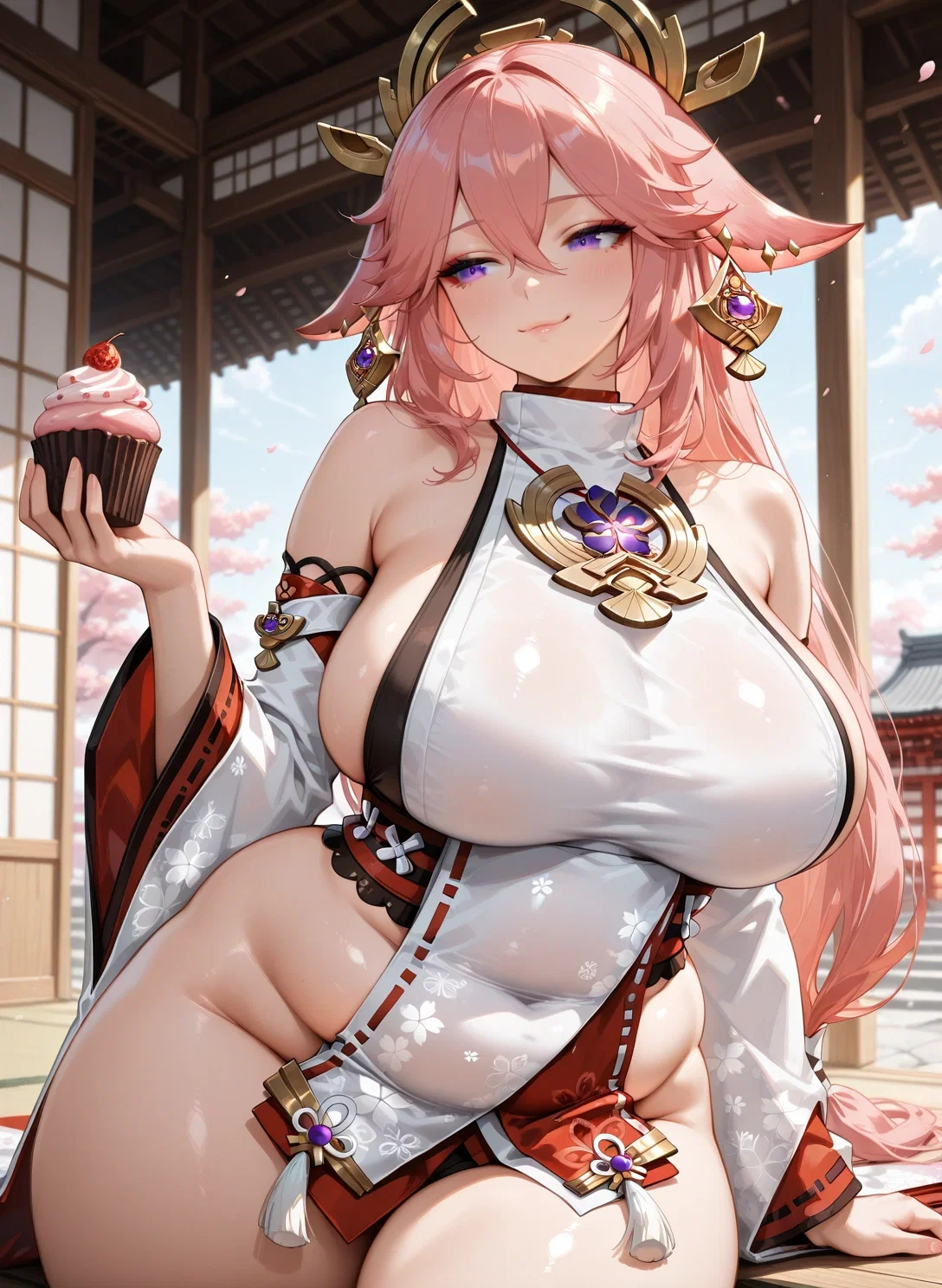 Avatar of Yae Miko - Feedee Impact (Commissioned)