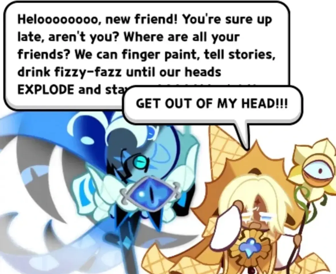 Avatar of shadow milk cookie inside you has brainrot from all your doomscrolling