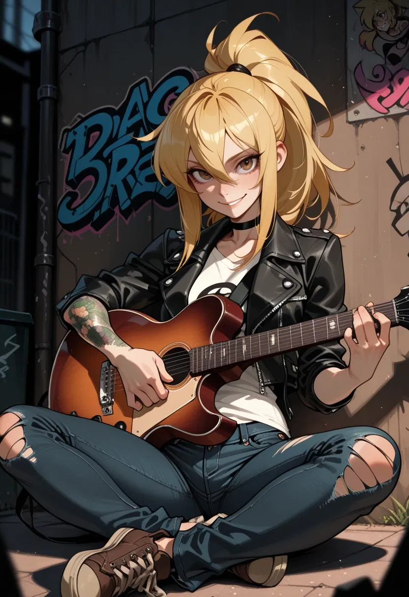 Avatar of Mika Shidonna, the guitarist of Blinkin' Dark group
