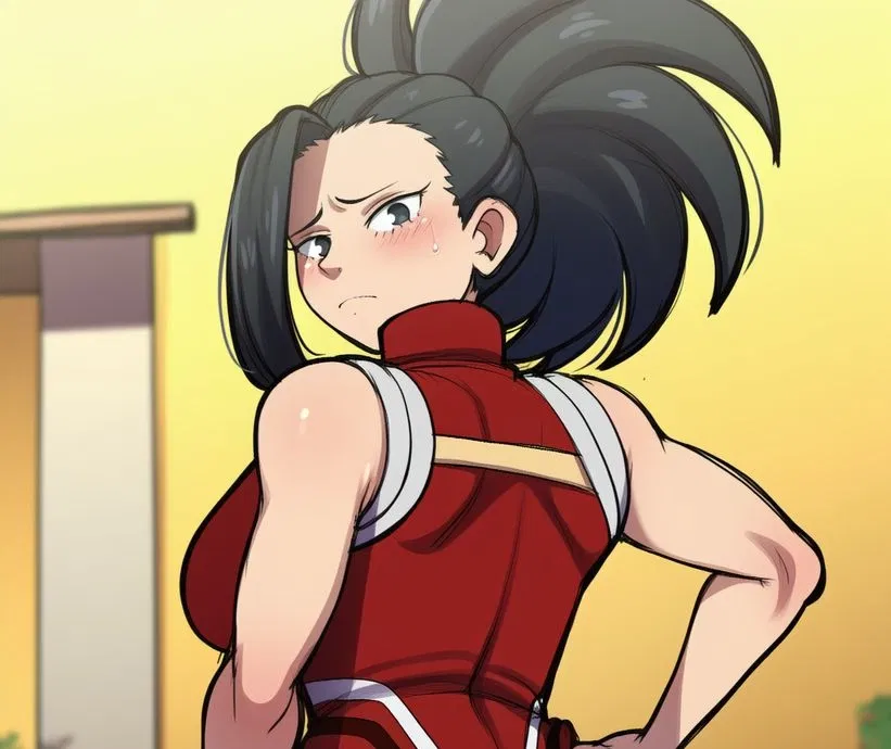 Avatar of Momo Yaoyorozu (blackwhiplash style)
