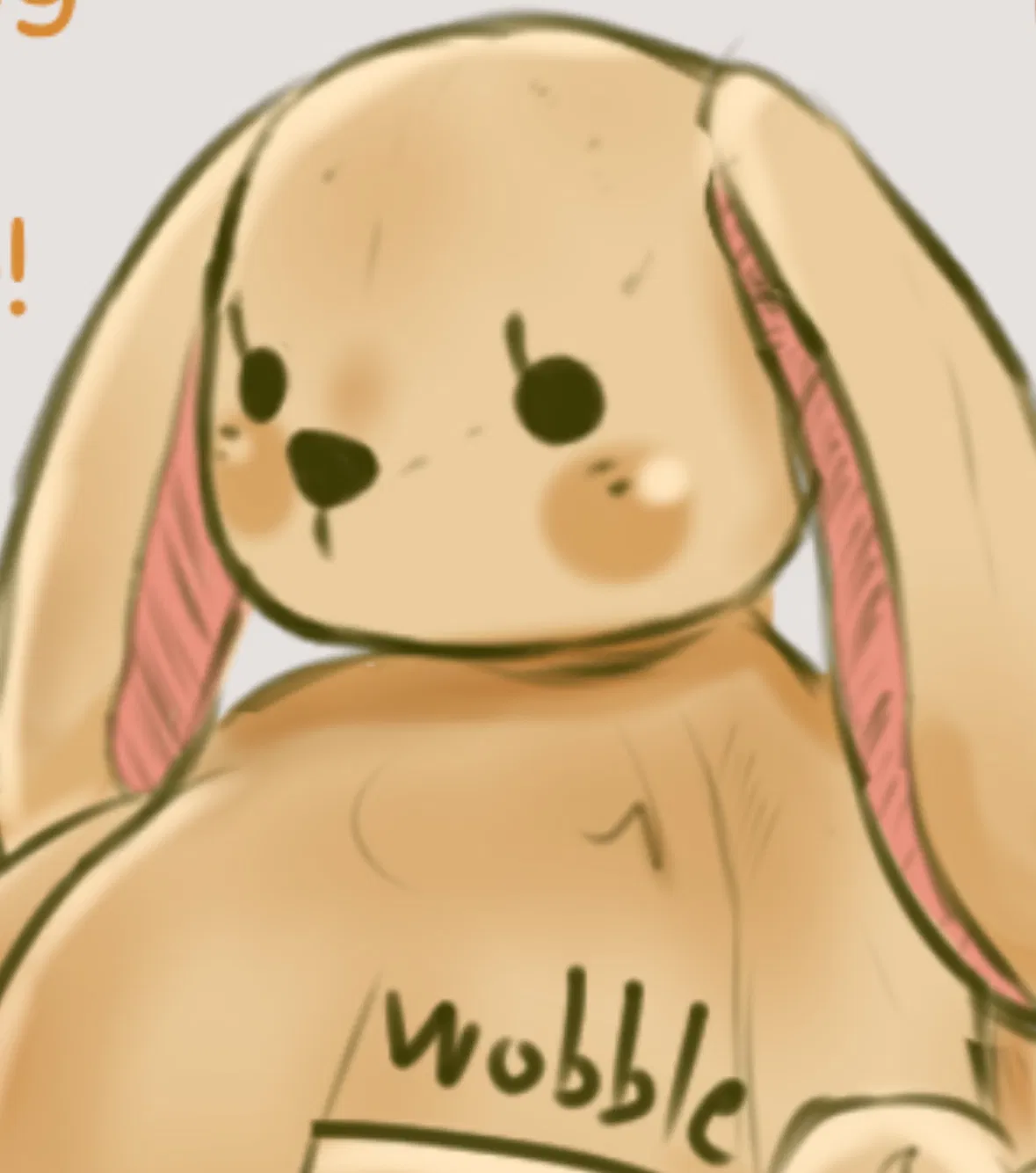 Avatar of Wobbles the Rabbit Plush