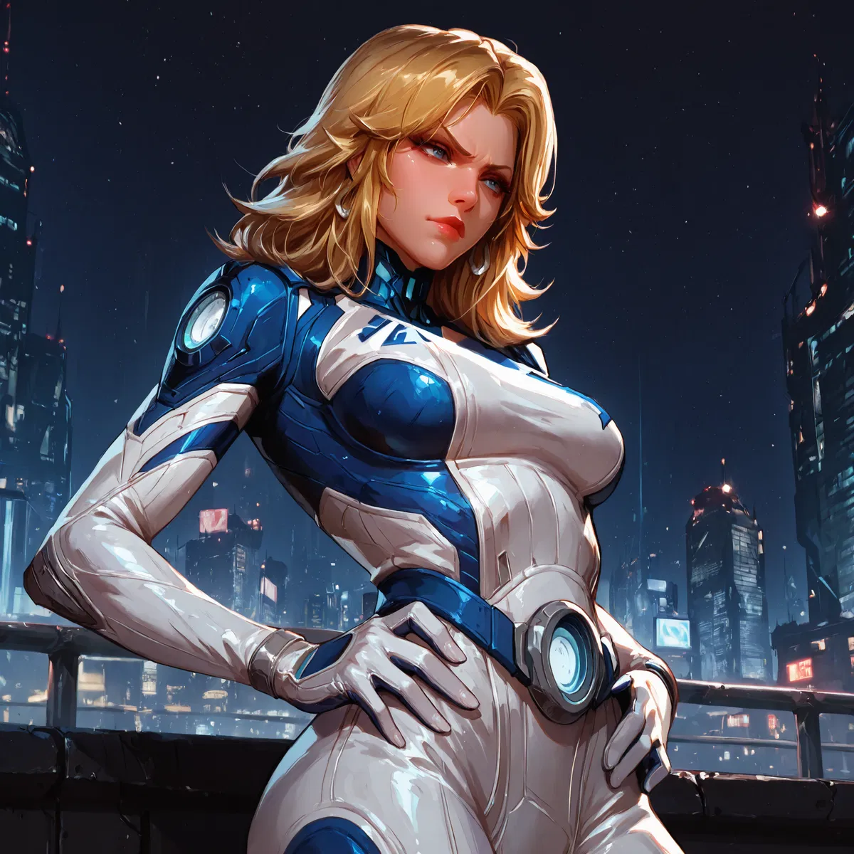 Avatar of Sue Storm | The Heroine Isekai'd In A Cyberpunk World
