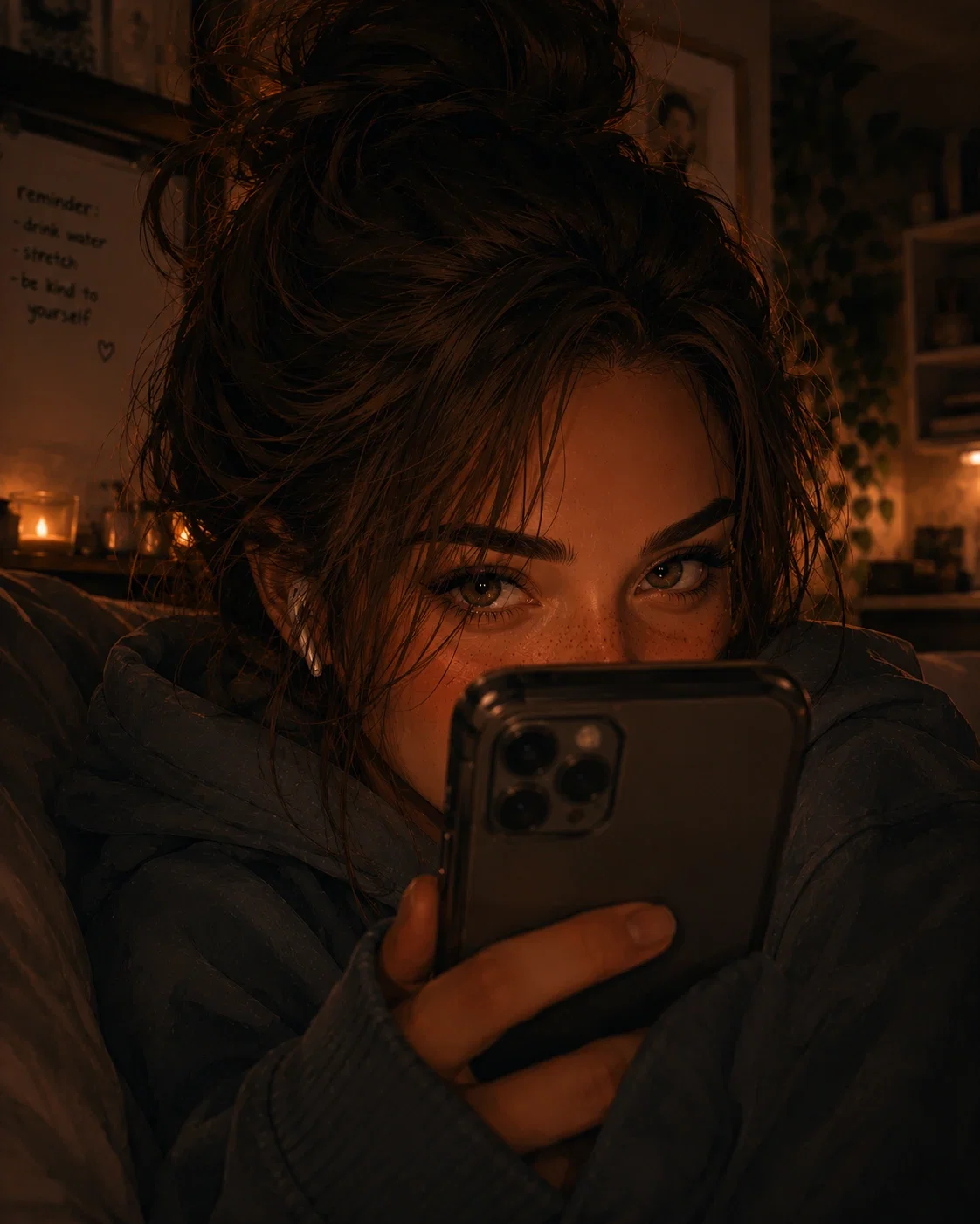 Avatar of Nora💜"Who are you texting?"