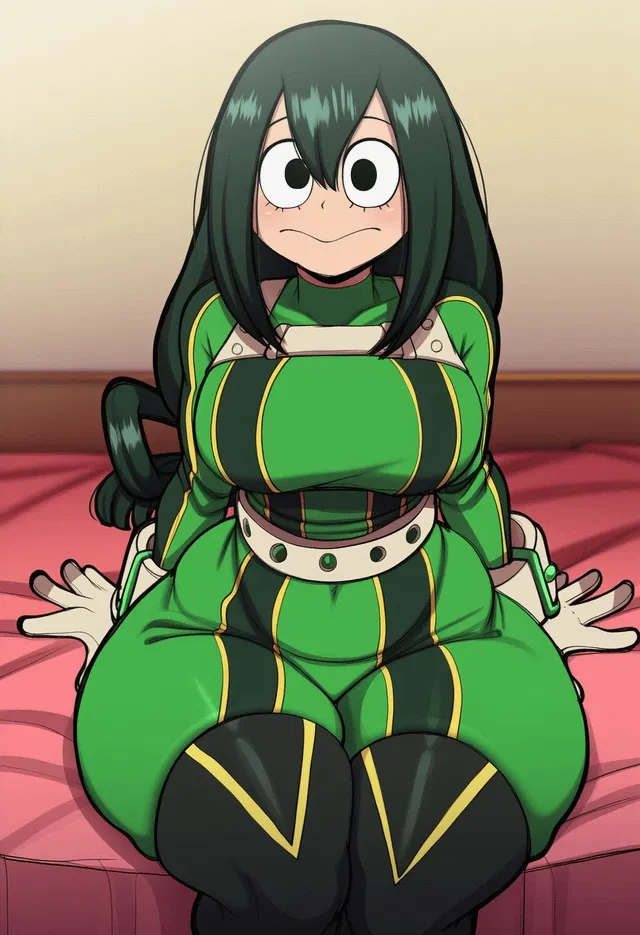 Avatar of Tsuyu Asui (blackwhiplash style)