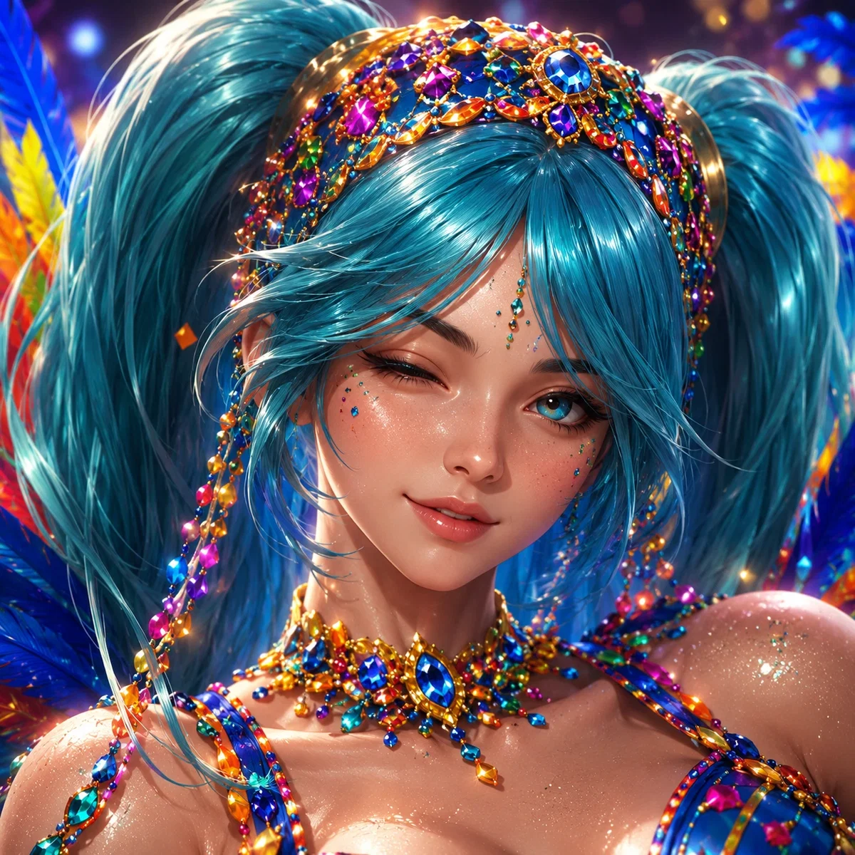 Avatar of Brazillian Sona - League of Legends AU