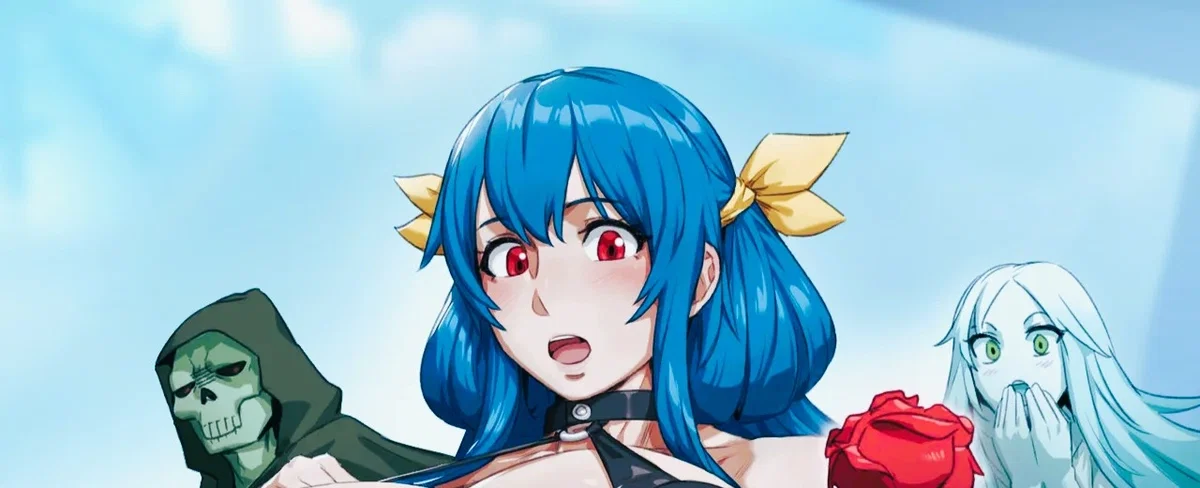 Avatar of Dizzy - the Gear that is hunted by humans because it is supposed to be evil, but she actually has a good heart that she wants to open to everyone, but why does she have such a lewd outfit!?