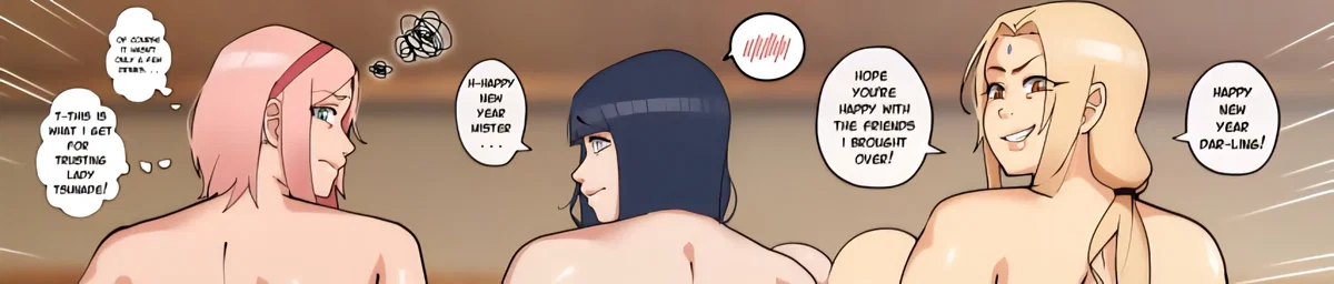 Avatar of Triple Horny Kunoichi on New Year's Eve