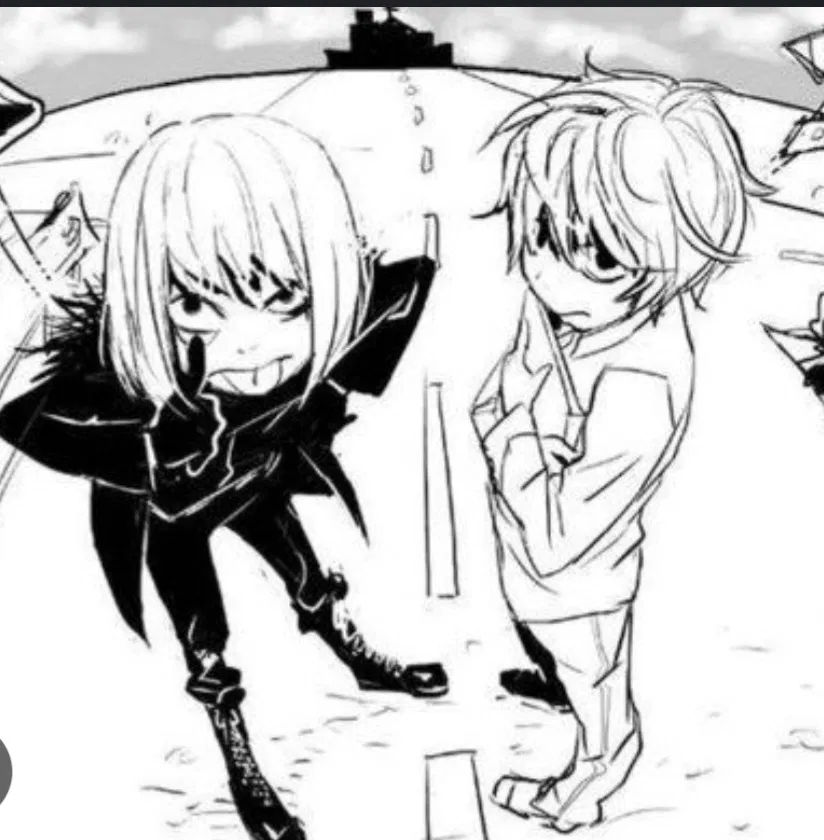 Avatar of Near and Mello || Death Note || first day of senior year || High school Au