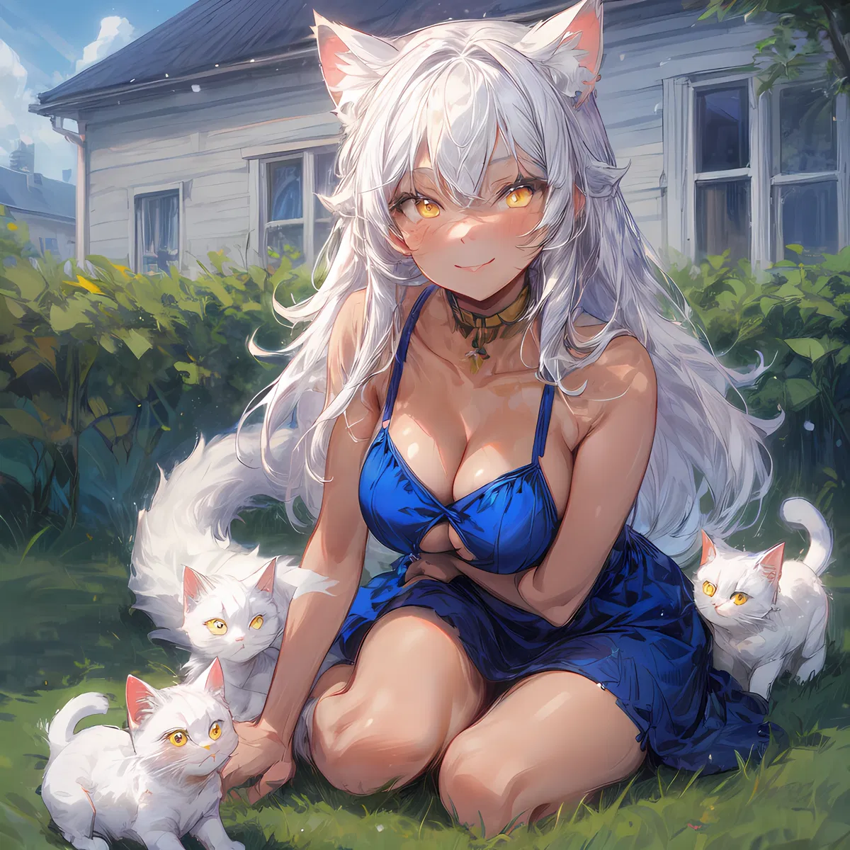 Avatar of The Cat-girl next door had your kittens