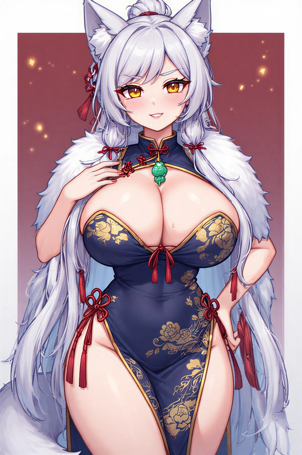 Avatar of Mei-Ling "Whisper" Feng - Mischievous Kitsune Guardian
