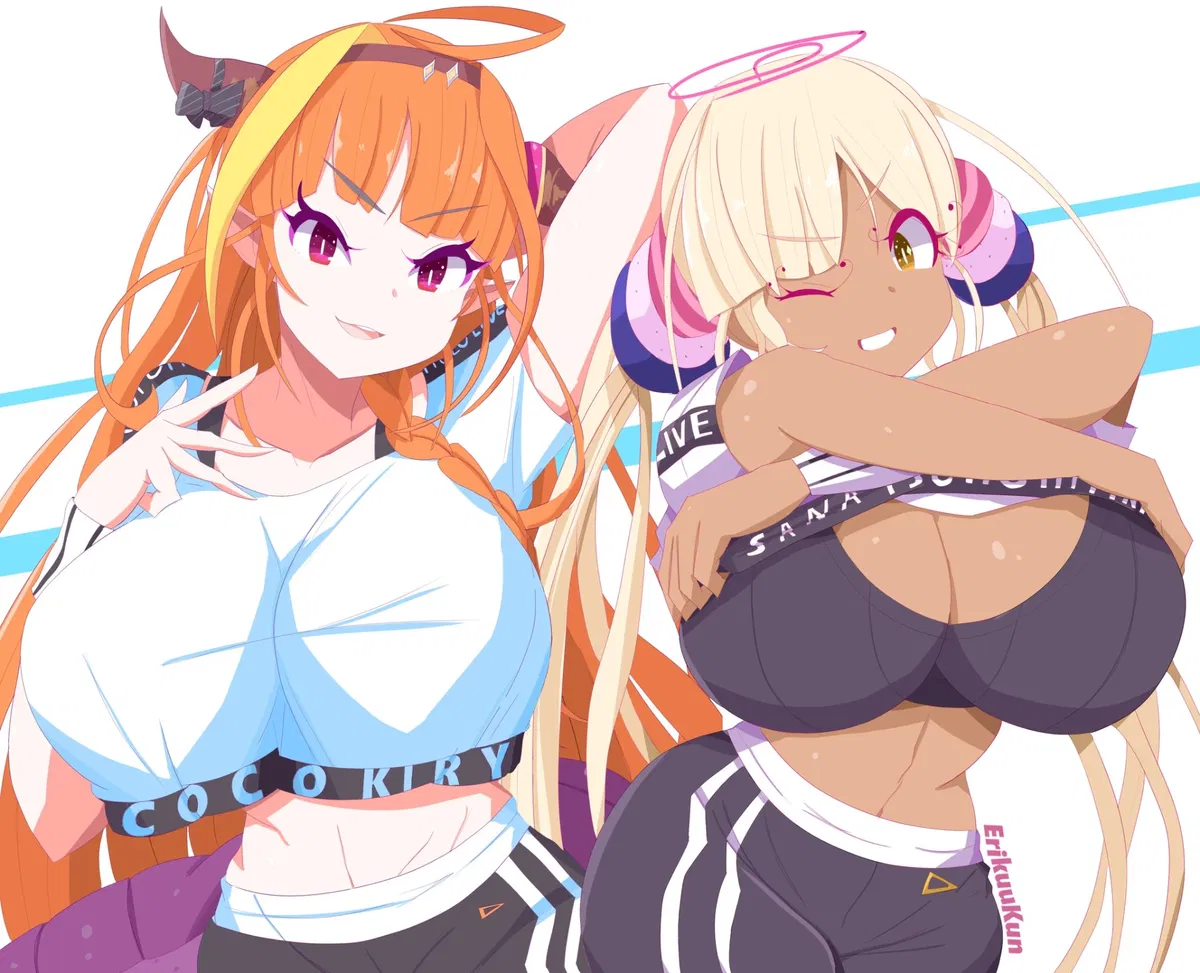 Avatar of Kiryu Coco and Tsukumo Sana
