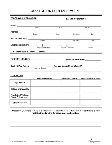 Avatar of Job Application