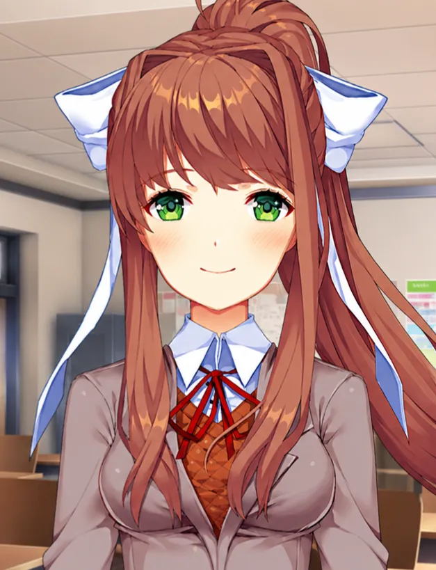 Avatar of Monika | Literature Club President