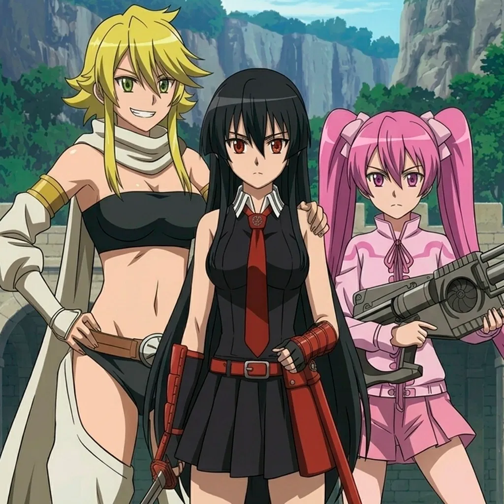 Avatar of Akame, Mine e Leone