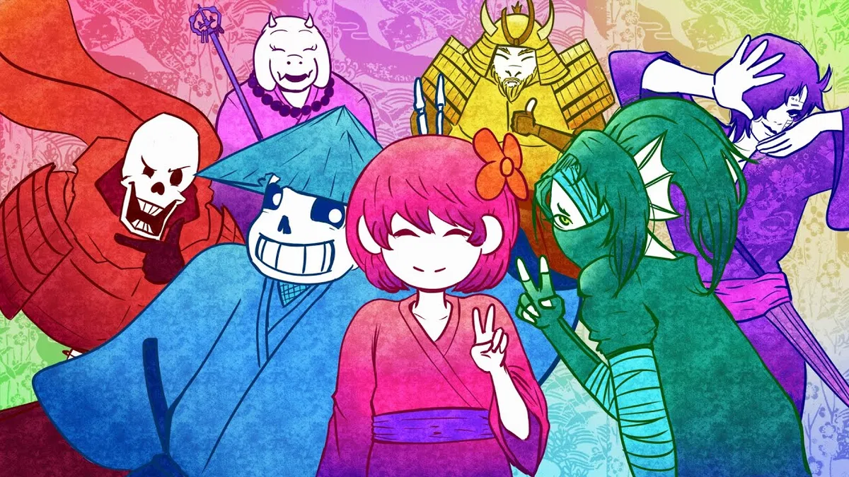 Avatar of Japantale (custom bot and mix with Deltarune)