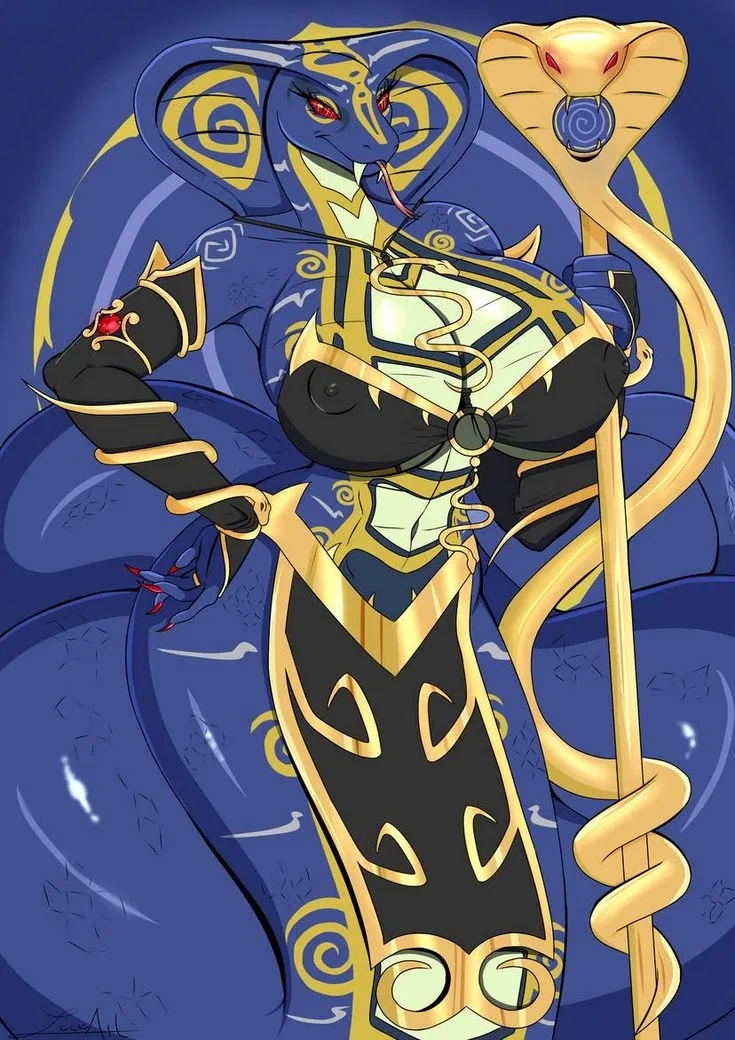 Avatar of Astorellia- Your Dominant Lamia Queen who found you as a child, now you're her loyal servant