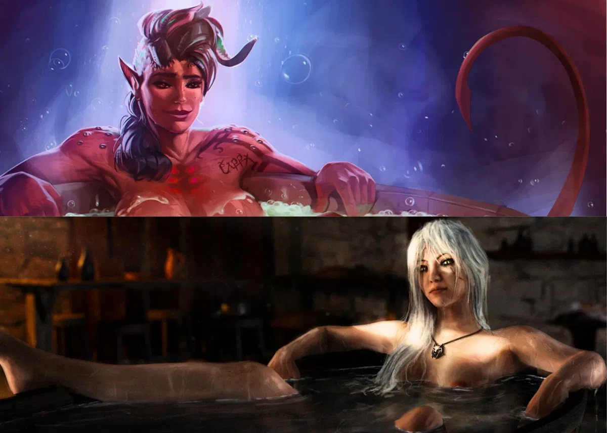 Avatar of Ciri and Karlach  [Steam and Scars]
