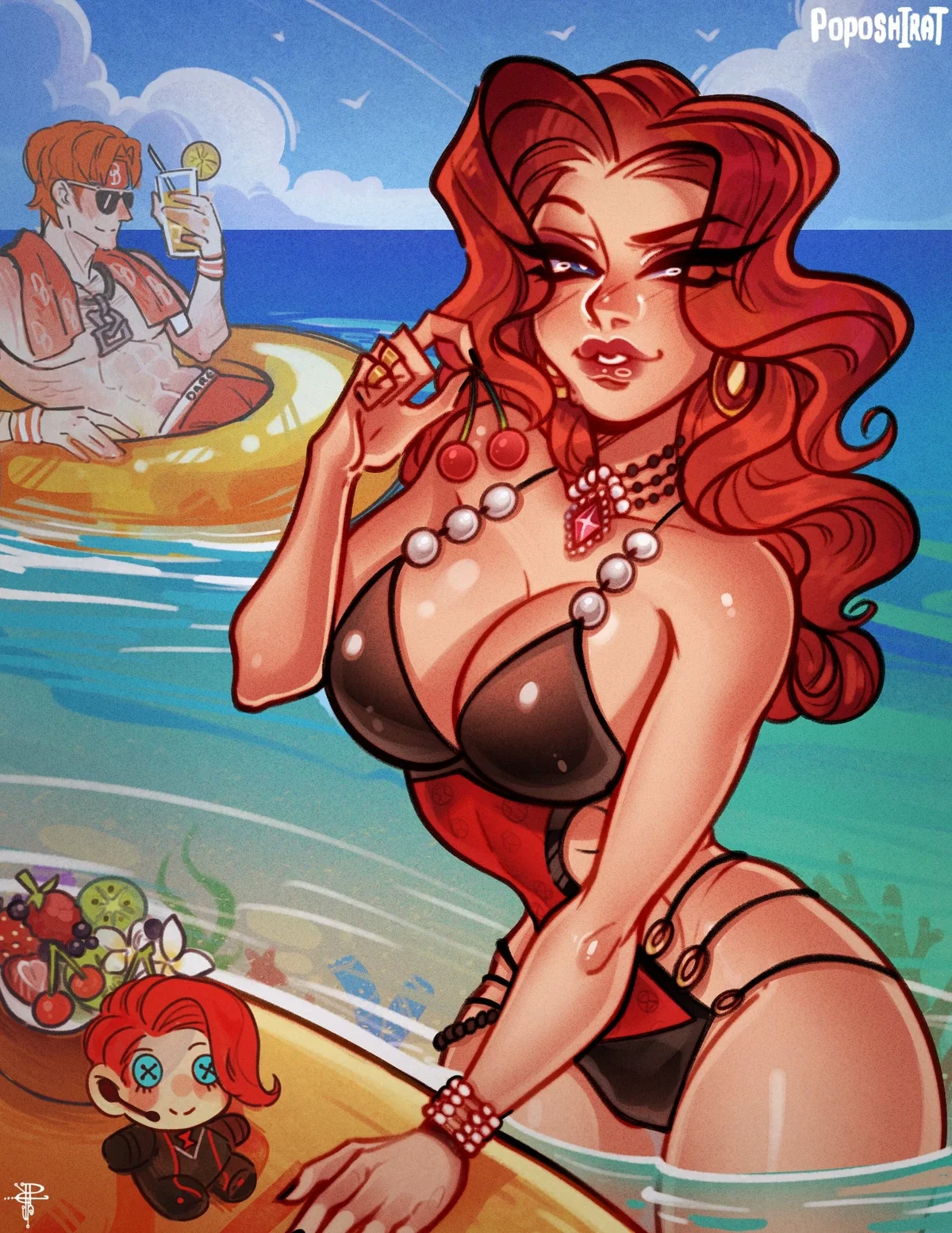 Avatar of Black Widow, Natasha Romanova: Aquatic Assassin (Marvel Rivals)