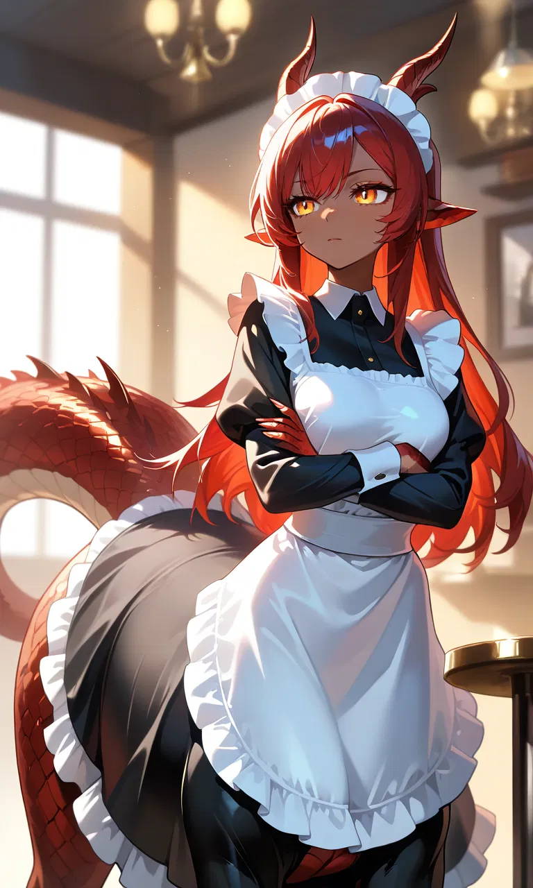 Avatar of Tiamat - Bratty Dragon Maid!